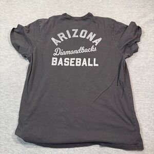 '47 T-Shirt Men XL Gray‎ Arizona Diamondbacks Baseball MLB Graphic Fan Tee
